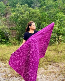 Liku batik fabric – pink