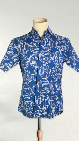 Men’s shirt – Laur in Estate Blue