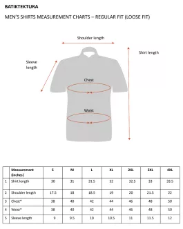 Men’s shirt – Laur In Rose & White