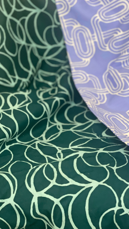 Men’s shirt – Daun in Teal and Frost Green