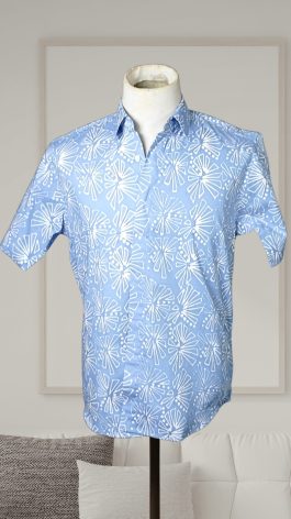 Men’s shirt – Rosa in Bel Air Blue
