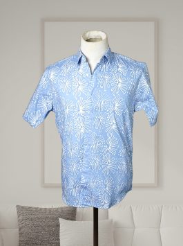 Men’s shirt – Rosa in Bel Air Blue